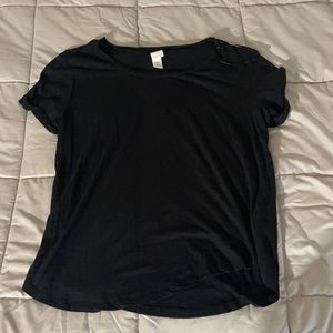 H&M medium black blouse